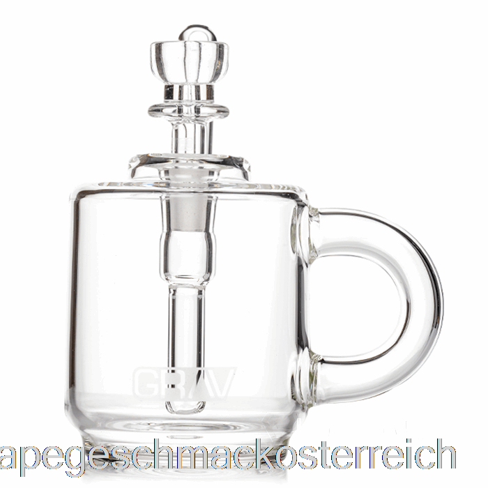 Grav-Kaffeebecher, Taschen-Bubbler, Klarer Vape-Geschmack